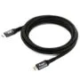 Equip Kabel USB-C 4.0 - to C St St 2.00m 5A 4K 60Hz sw