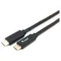 Equip Kabel USB-C3.2- to C Gen1 PD60W St St 0.50m schwarz