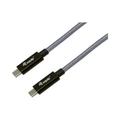 Equip Kabel USB-C3.2- to C Gen2x2 PD240W St St 2.00m schwarz