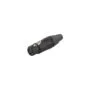 Equip Kabelverbinder 3-Polig Buchse schwarz