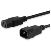 Equip Kaltgeräteverl.-Kabel IEC C14 - to IEC C13 St Bu 3m sw
