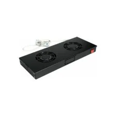 Equip Lüftermodul 19' für Serverschränke. 2xLüfter RAL9005