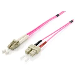 Equip LWL Patchkabel LC- to SC 1.00m Multimode Duplex OM4 vi Polybeutel