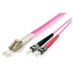 Equip LWL Patchkabel LC- to ST 5.00m Multimode Duplex OM4 vi Polybeutel