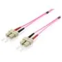 Equip LWL Patchkabel SC- to SC 5.00m Multimode Duplex OM4 vi Polybeutel