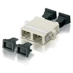 Equip LWL Verbinder SC Multimode Simplex 12 Stk Metal