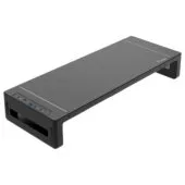 Equip Monitortischerhöhung 4xUSB-A USB-C + 25Kg schwarz