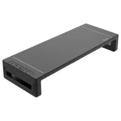 Equip Monitortischerhöhung 4xUSB-A USB-C + 25Kg schwarz