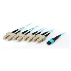 Equip MTP SC Trunk Fiber Patch Cord OM4 M M 7.00m Polybeutel