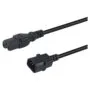 Equip Netzkabel Anschl. C14 - to C15 3.00m schwarz