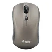 Equip Optische Maus kabellos USB Mini R+L grau