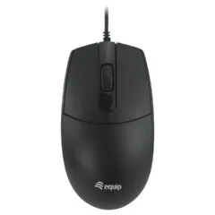 Equip Optische Maus USB-A Silent Rechts-Linkshänder 1.5m sw