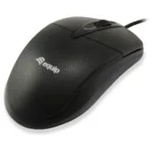 Equip Optische Maus USB Desktop Rechts-Linkshänder 1.35m sw