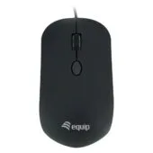 Equip Optische Maus USB Komfort Rechts-Linkshänder 1.8m sw