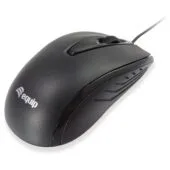 Equip Optische Maus USB Kompakt Rechts-Linkshänder 1.2m sw