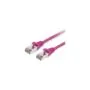 Equip Patchkabel Cat6 S FTP 2xRJ45 10.00m violet LSZH Polybeutel