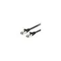 Equip Patchkabel Cat6 S FTP 2xRJ45 7.50m schwarz LSZH Polybeutel