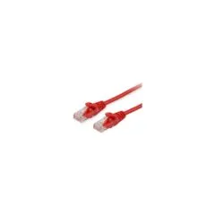 Equip Patchkabel Cat6 U UTP 2xRJ45 0.15m rot Polybeutel