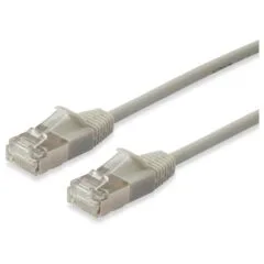 Equip Patchkabel Cat6A F FTP 2xRJ45 0.25m beige Slim LSZH Polybeutel