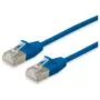 Equip Patchkabel Cat6A F FTP 2xRJ45 0.25m blau Slim LSZH Polybeutel