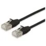 Equip Patchkabel Cat6A F FTP 2xRJ45 0.25m sw Slim LSZH Polybeutel