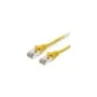Equip Patchkabel Cat6A S FTP 2xRJ45 1.00m gelb LSZH Polybeutel