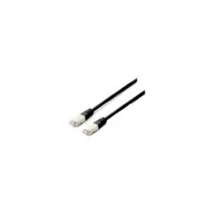 Equip Patchkabel Cat6A S FTP 2xRJ45 1.00m sw Plat.LSZH Polybeutel