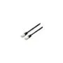 Equip Patchkabel Cat6A S FTP 2xRJ45 1.00m sw Plat.LSZH Polybeutel