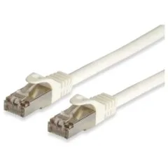 Equip Patchkabel Cat6A S FTP 2xRJ45 1.00m weiß Cat7ProLSZH Polybeutel