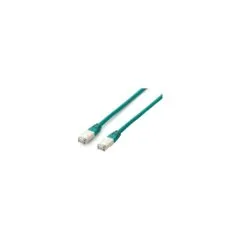 Equip Patchkabel Cat6A S FTP 2xRJ45 15.00m grün Plat.LSZH Polybeutel