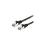 Equip Patchkabel Cat6A S FTP 2xRJ45 1.50m schwarz LSZH Polybeutel