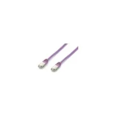 Equip Patchkabel Cat6A S FTP 2xRJ45 20.00m lila Plat.LSZH Polybeutel