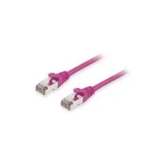 Equip Patchkabel Cat6A S FTP 2xRJ45 2.00m lila LSZH Polybeutel