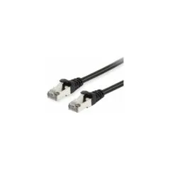 Equip Patchkabel Cat6A S FTP 2xRJ45 25.00m schwarz LSZH Polybeutel