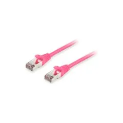 Equip Patchkabel Cat6A S FTP 2xRJ45 30.00m pink LSZH Polybeutel