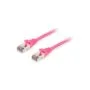 Equip Patchkabel Cat6A S FTP 2xRJ45 3.00m pink LSZH Polybeutel