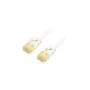 Equip Patchkabel Cat6A SlimFlex U UTP 1.50m weiß LSZH 2xRJ45 Polybeutel