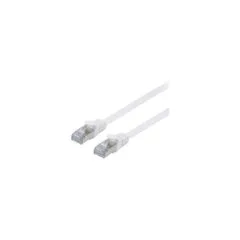 Equip Patchkabel Cat6A U FTP 2xRJ45 10.00m weiß Flach LSZH Polybeutel
