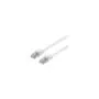 Equip Patchkabel Cat6A U FTP 2xRJ45 1.00m weiß Flach LSZH Polybeutel