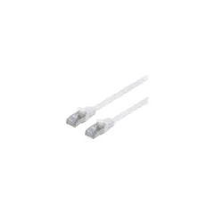 Equip Patchkabel Cat6A U FTP 2xRJ45 2.00m weiß Flach LSZH Polybeutel