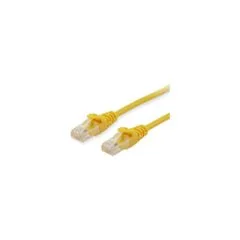 Equip Patchkabel Cat6A U UTP 2xRJ45 0.25m gelb LSZH Polybeutel
