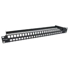Equip Patchpanel 48x Cat6 19' UTP 1HE Keystone Montage sw
