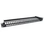 Equip Patchpanel 48x Cat6 19' UTP 1HE Keystone Montage sw