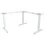 Equip Schreibtischgestell Triple Motor elek. 150Kg L-Form ws lite Retail