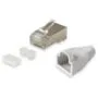 Equip Stecker RJ45 Cat6 100STK mit Knickschutz u. Einf