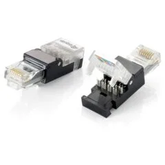 Equip Steckverbinder RJ45 Cat6 2Stk ungeschirmt werkz Polybeutel