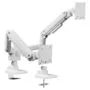 Equip Tischhalterung 17'-35' 2TFT 360° Gasfeder 20Kg weiß retail