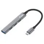 Equip USB-Hub 4-Port 3.0 C- to 1x3.0 3x2.0 5Gbps o.Netzteil gr