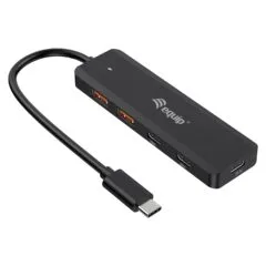 Equip USB-Hub 4-Port 3.2 C- to 2xUSB-C 2xUSB-A 10Gbps o.Netz.sw