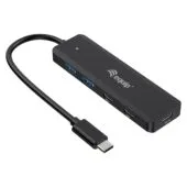 Equip USB-Hub 4-Port 3.2 C- to 2xUSB-C 2xUSB-A 5Gbps o.Netz.sw